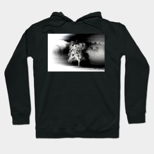 Tree negative art / Swiss Artwork Photography Hoodie